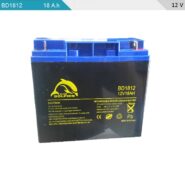 باتری 18 آمپر ساعت 12 ولت یو پی اس دلفین Blue مدل BD1812