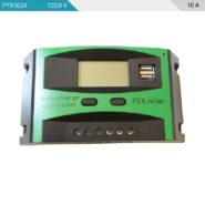 شارژ کنترلر 10 آمپر 12/24 ولت PWM برند PYX Solar