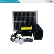 پکیج برق خورشیدی سیار 10 وات 7 آمپر ساعت مدل RP1107