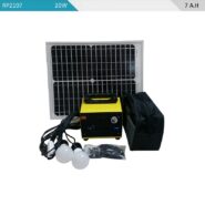 پکیج برق خورشیدی سیار 20 وات 7 آمپر ساعت مدل RP2107
