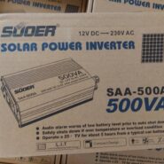 مبدل برق خودرو 500 وات 12 ولت به 220 ولت Suoer مدل SAA-500A