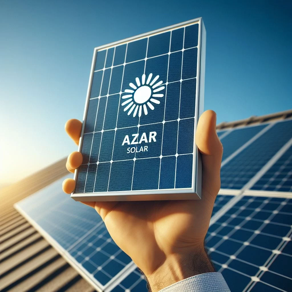 نمونه کار پنل خورشیدی